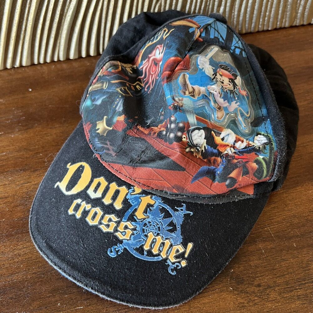 2010 Disneyland Resort Pirates of the Caribbean Adjustable Youth Hat Kids Boys
